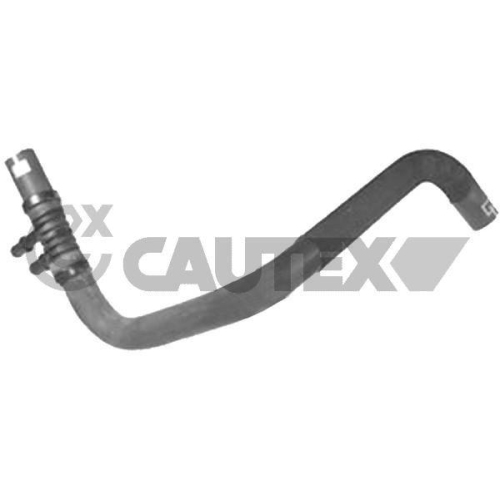 K&uuml;hlerschlauch Cautex 753554 f&uuml;r Renault Unten