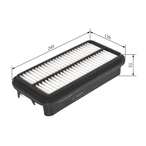 Luftfilter Bosch 1457433957 für Toyota