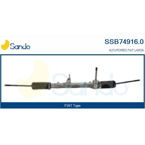 Lenkgetriebe Sando SSB74916.0 für Fiat