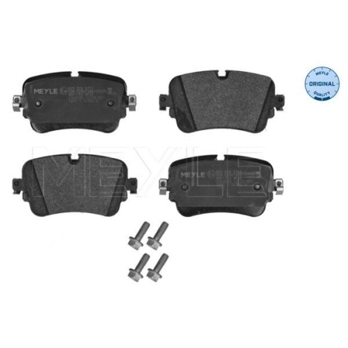 Bremsbelagsatz Scheibenbremse Meyle 0252230717 Meyle-original: True To Oe. f&uuml;r