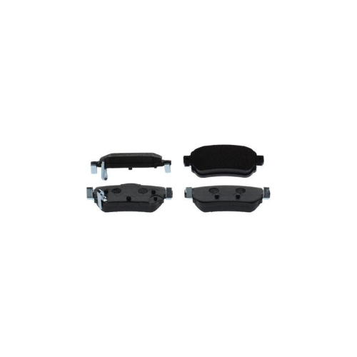 Bremsbelagsatz Scheibenbremse Bosch 0986494816 f&uuml;r Nissan Renault Hinterachse