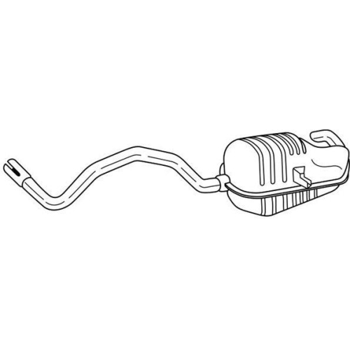 Endschalld&auml;mpfer Sigam 49632 f&uuml;r Renault