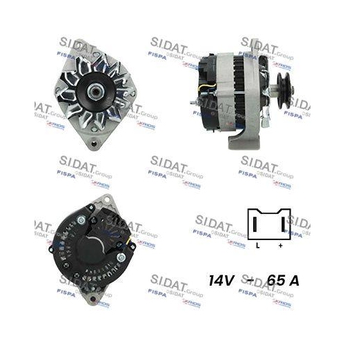 Generator Sidat A12VA1003A2 f&uuml;r Renault