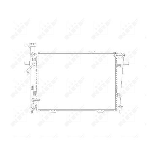 K&uuml;hler Motork&uuml;hlung Nrf 53496 f&uuml;r Hyundai Kia