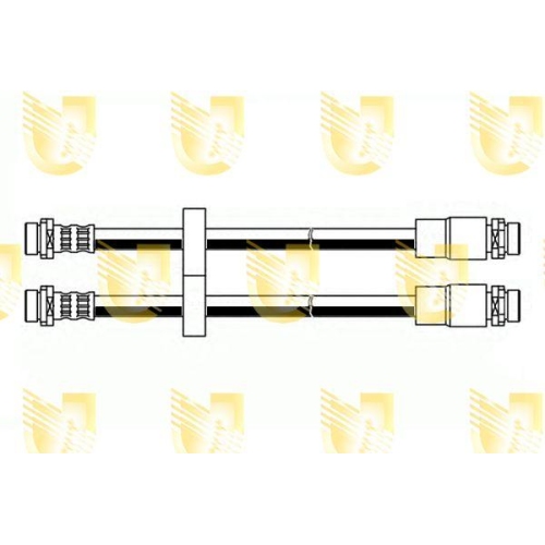 Bremsschlauch Unigom 377991 für Fiat Hinten
