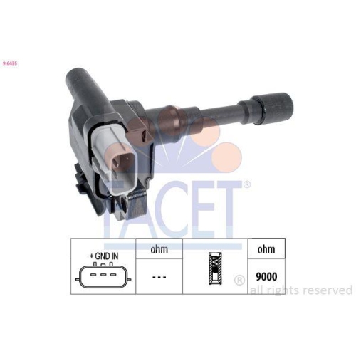 Z&uuml;ndspule Facet 9.6435 Oe Equivalent f&uuml;r Suzuki