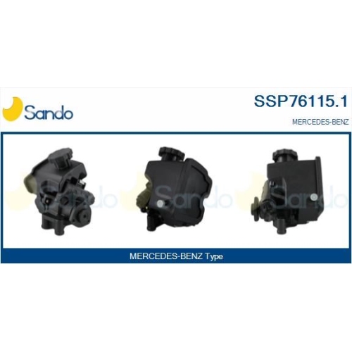 Hydraulikpumpe Lenkung Sando SSP76115.1 f&uuml;r Mercedes Benz Mercedes Benz