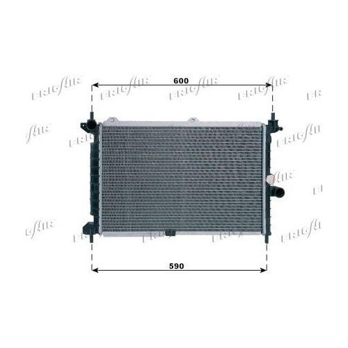 K&uuml;hler Motork&uuml;hlung Frigair 0107.3001 f&uuml;r General Motors