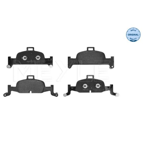 Bremsbelagsatz Scheibenbremse Meyle 0252240216 Meyle-original: True To Oe. f&uuml;r