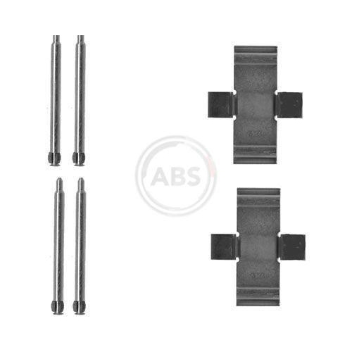 Zubehörsatz Scheibenbremsbelag A.b.s. 1039Q für Vorderachse