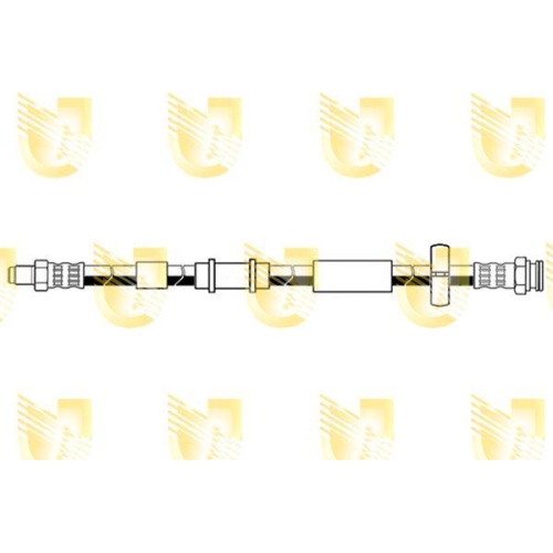 Bremsschlauch Unigom 378334 f&uuml;r Fiat Lancia Vorne