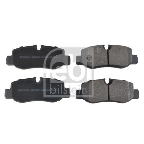 Bremsbelagsatz Scheibenbremse Febi Bilstein 16977 f&uuml;r Mercedes Benz Hinterachse