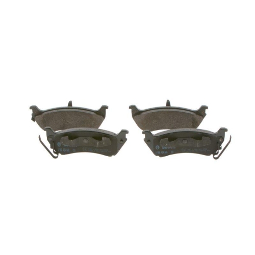 Bremsbelagsatz Scheibenbremse Bosch 0986424648 f&uuml;r Mercedes Benz Mercedes Benz