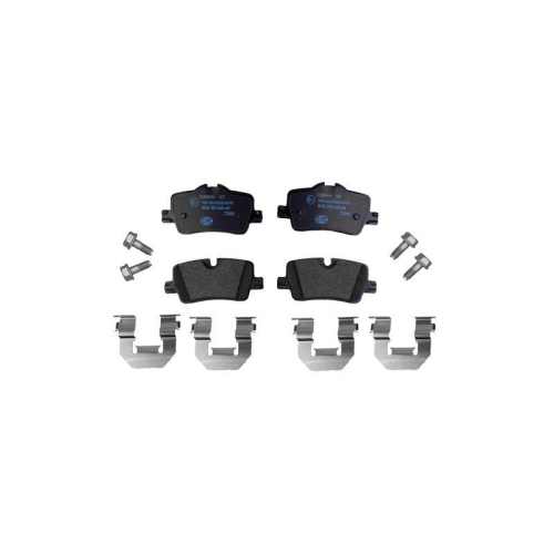 Bremsbelagsatz Scheibenbremse Hella 8DB 355 040-681 f&uuml;r Bmw Amc Hinterachse