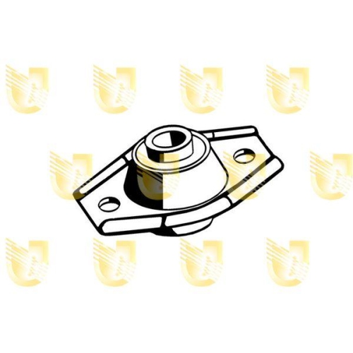 Lagerung Achsk&ouml;rper Unigom 391000 f&uuml;r Renault Vorderachse Links