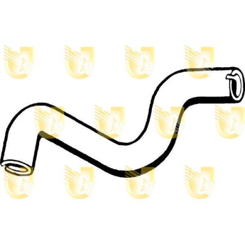Radiator Hose Unigom S1359 for Fiat For Vehicles With Air Conditioning