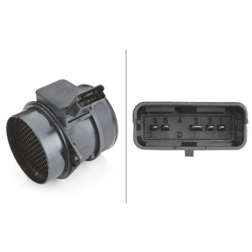 Luftmassenmesser Hella 8ET 009 142-321 f&uuml;r Citro&euml;n Fiat Lancia Peugeot Hitachi