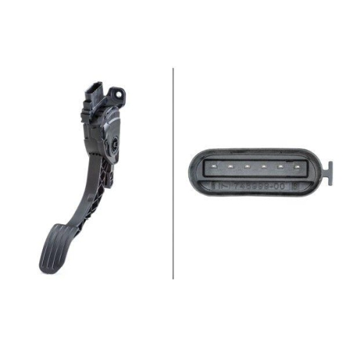 Sensor Fahrpedalstellung Hella 6PV 010 834-801 für Volvo