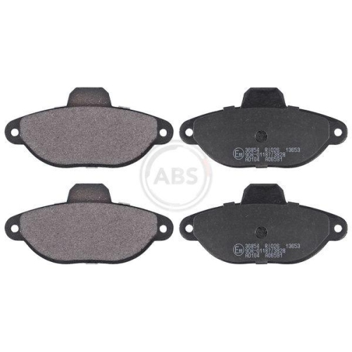 Brake Pad Set Disc Brake A.b.s. 36854 for Fiat Lancia Front Axle
