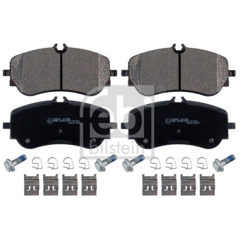 Bremsbelagsatz Scheibenbremse Febi Bilstein 16985 f&uuml;r Man VW Hinterachse