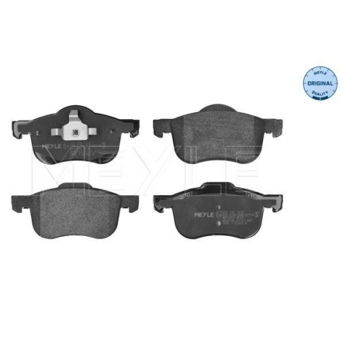 Bremsbelagsatz Scheibenbremse Meyle 0252307318 Meyle-original: True To Oe. f&uuml;r