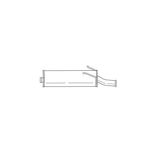 Endschalld&auml;mpfer Sigam 20663 f&uuml;r Citro&euml;n