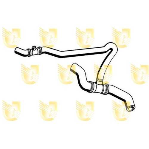 Radiator Hose Unigom S1362 for Fiat Lancia For Vehicles With Air Conditioning