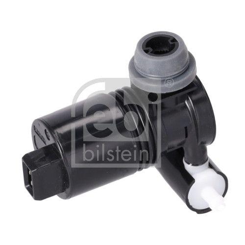 Waschwasserpumpe Scheibenreinigung Febi Bilstein 109274 für Nissan Hinten Vorne
