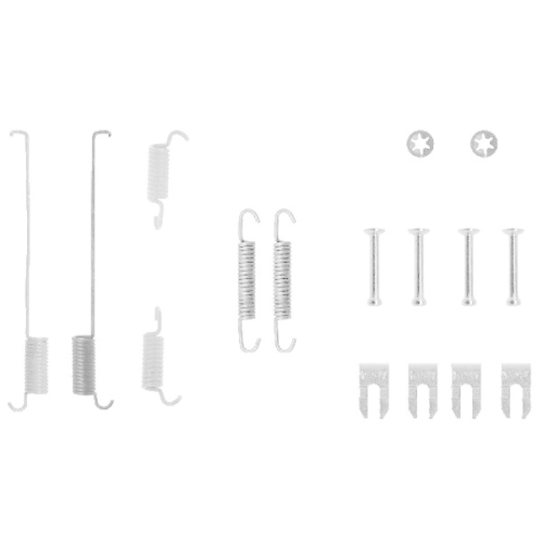 Zubeh&ouml;rsatz Bremsbacken Bosch 1987475219 f&uuml;r Fiat Ford Lancia Hinterachse
