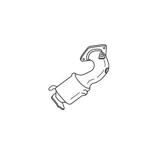 Katalysator Sigam 13197 für Alfa Romeo Fiat Vorne