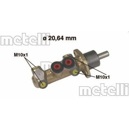 Hauptbremszylinder Metelli 05-0044 f&uuml;r Fiat Lancia