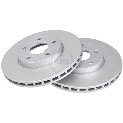 Brake Disc A.b.s. 18339 Coated for Ford Front Axle