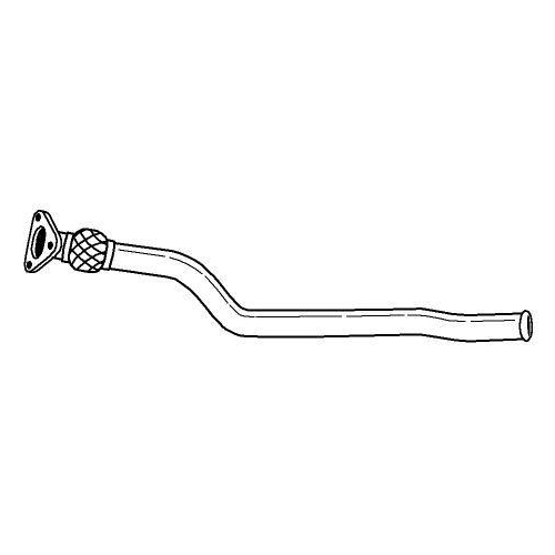 Abgasrohr Sigam 50233 f&uuml;r Opel Renault Vorne
