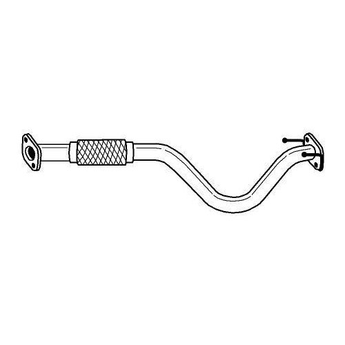 Abgasrohr Sigam 24205 f&uuml;r Hyundai Vorne