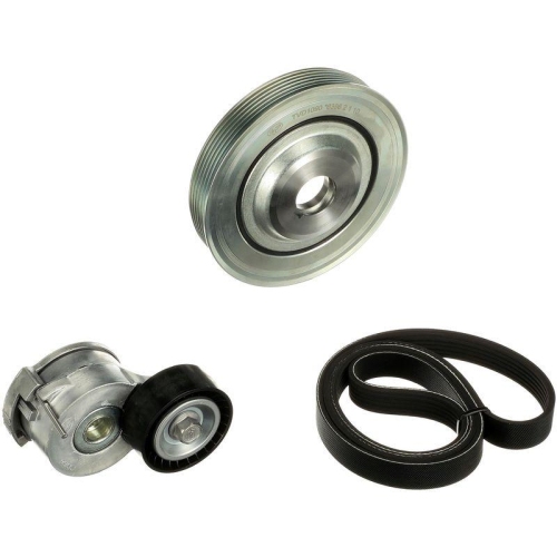 Keilrippenriemensatz Gates K026PK1245 Micro-v&reg; f&uuml;r F&uuml;r Fahrzeuge Mit Klimaanlage