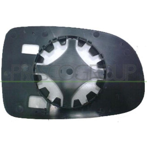 Spiegelglas Au&szlig;enspiegel Prasco OP0307514 f&uuml;r Opel Links