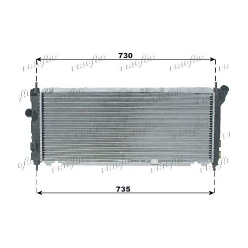 K&uuml;hler Motork&uuml;hlung Frigair 0107.3043 f&uuml;r General Motors