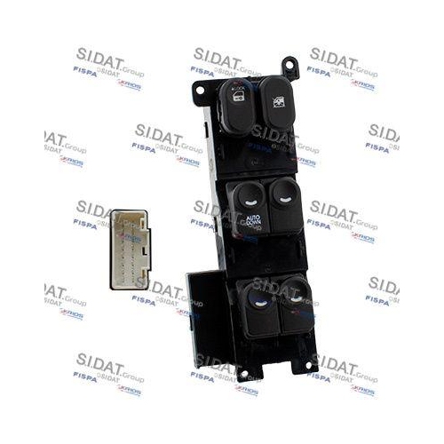 Schalter Fensterheber Sidat 5.145852A2 f&uuml;r Hyundai Kia Vorne Links