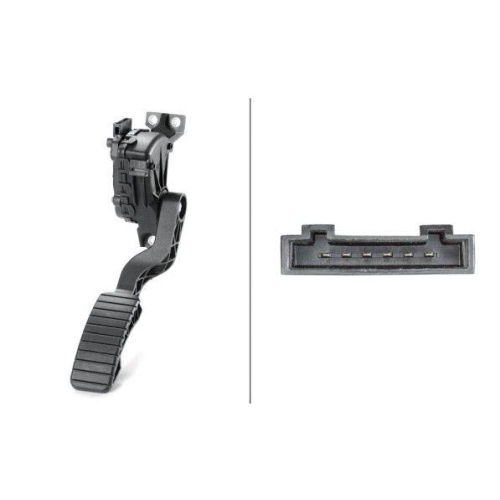 Sensor Fahrpedalstellung Hella 6PV 010 946-311 f&uuml;r Renault
