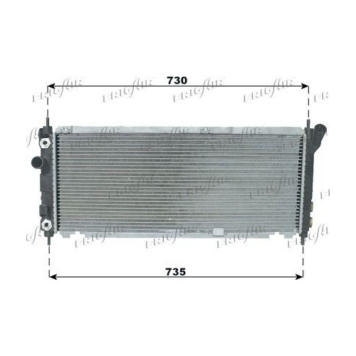 K&uuml;hler Motork&uuml;hlung Frigair 0107.3044 f&uuml;r General Motors