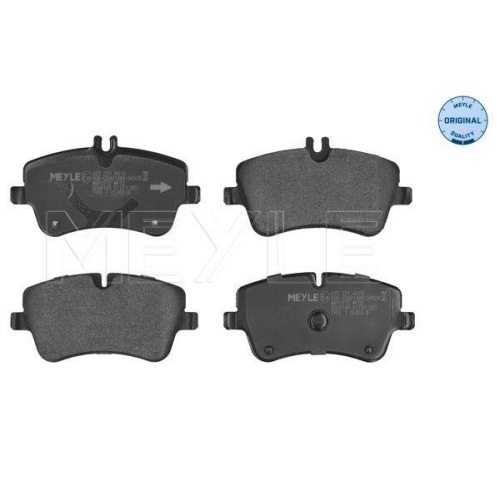 Bremsbelagsatz Scheibenbremse Meyle 0252314419 Meyle-original: True To Oe. f&uuml;r