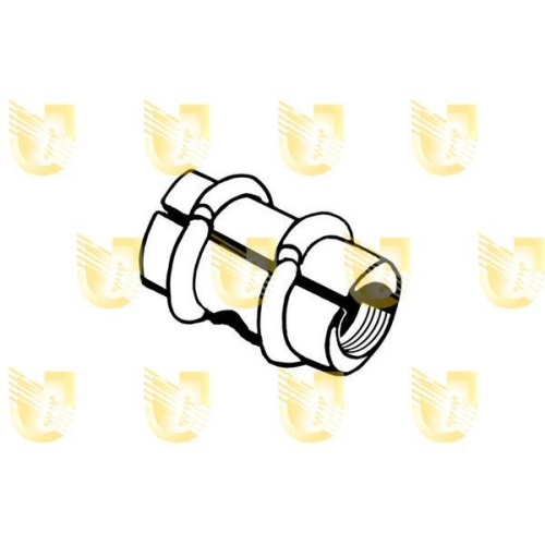 Lagerbuchse Stabilisator Unigom 391018 f&uuml;r Peugeot Vorderachse Links
