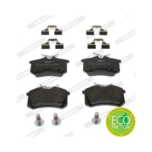 Bremsbelagsatz Scheibenbremse Ferodo FDB4260 Premier Eco Friction f&uuml;r Citro&euml;n DS
