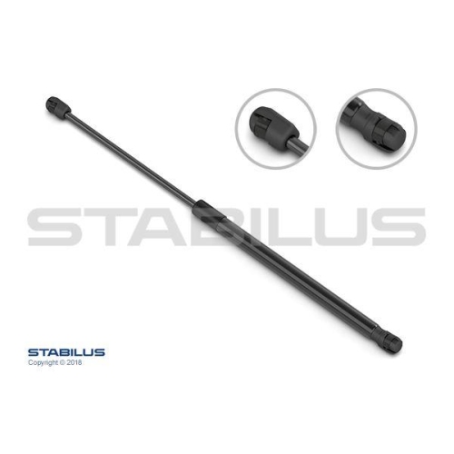 Gas Spring Boot/cargo Area Stabilus 140794 // Lift-o-mat&reg; for Opel Vauxhall