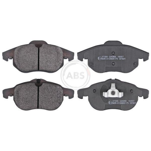 Bremsbelagsatz Scheibenbremse A.b.s. 37300 f&uuml;r Fiat Opel Saab Vauxhall Chevrolet