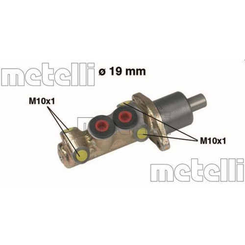 Hauptbremszylinder Metelli 05-0061 f&uuml;r Citro&euml;n Peugeot Renault Renault Trucks