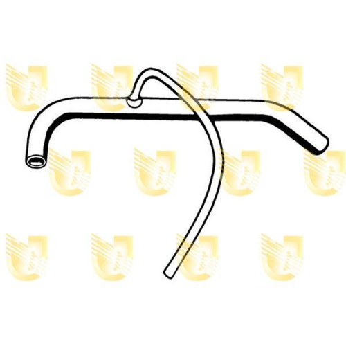 Schlauch Zylinderkopfhaubenentl&uuml;ftung Unigom 8428 f&uuml;r Fiat Lancia