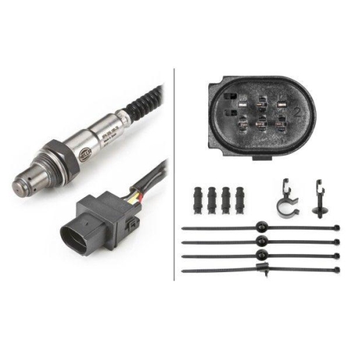 Lambdasonde Hella 6PA 009 166-791 für Audi Mercedes Benz Mercedes Benz Porsche