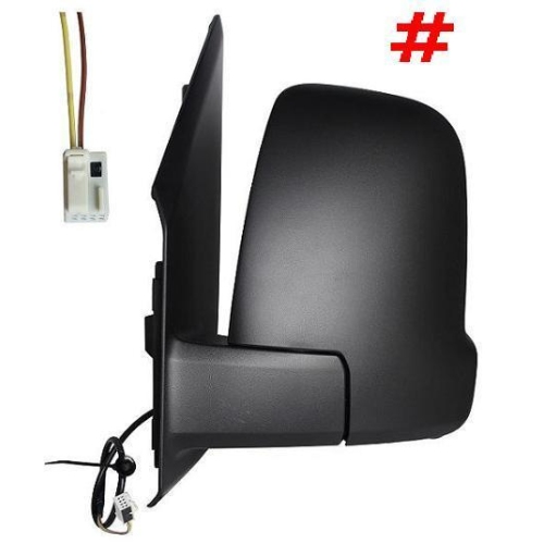 RECHTER SPIEGEL MERCEDES SPRINTER 2019> ELEKTRISCH. TERM 2 7PIN-ANSCHL&Uuml;SSE