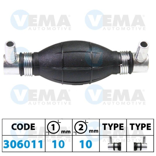 Pump Fuel Pre Supply Vema 306011 for